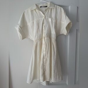 Zara Button-Up Dress